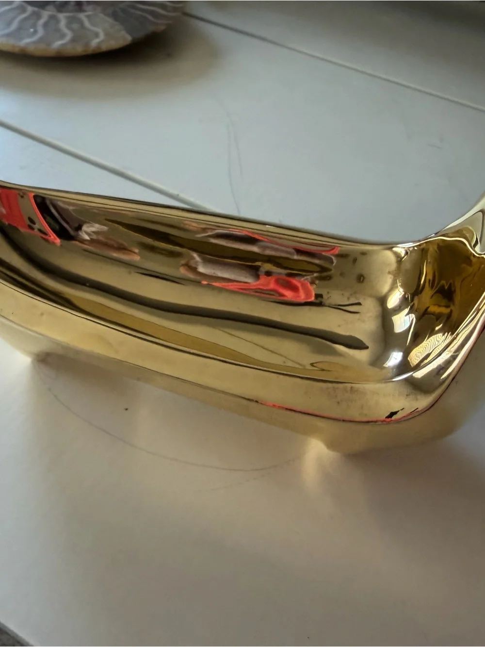 Jonathan Adler Brass Dachshund Ring Bowl Trinket Dish